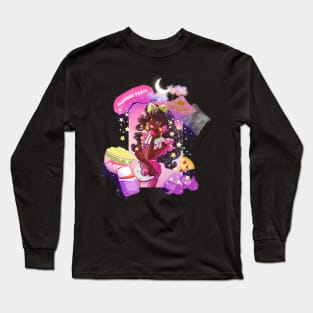 80s aesthetic rewind slumber Long Sleeve T-Shirt